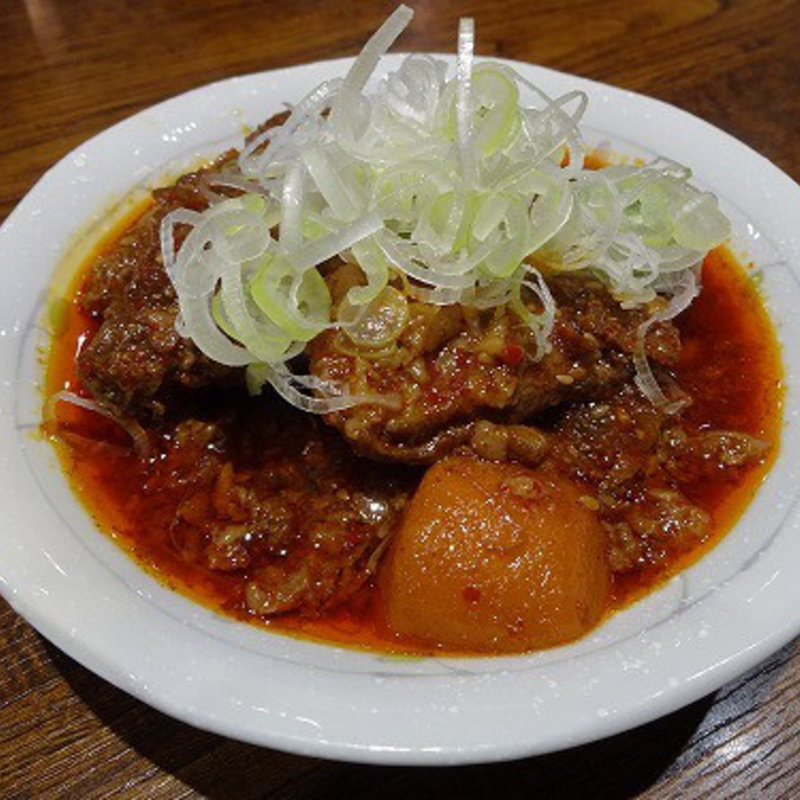 激辛牛すじ煮込(居酒屋 路地裏 勝どき月島店 )