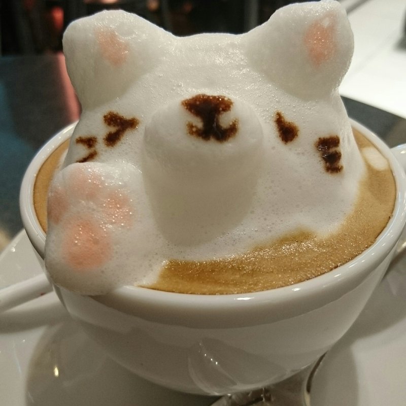 3Dカフェラテ(ライトカフェ （Light Cafe）)