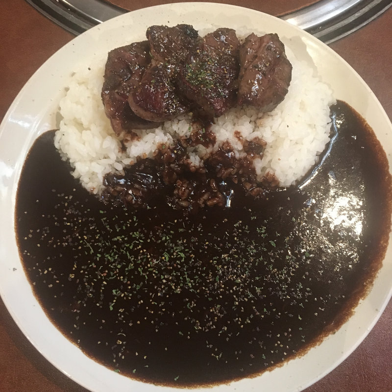 厚切りハツカレー(カウボーイカレー （COWBOY CURRY）)