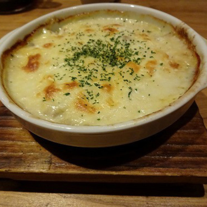 木の子の豆乳グラタン (三代目 魚河岸 青木鮮魚店 鶴屋町店)