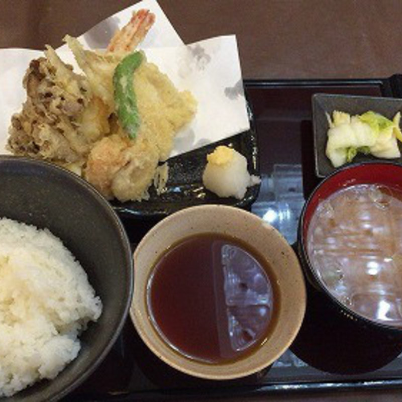 天ぷら定食(ガーデンテラス )