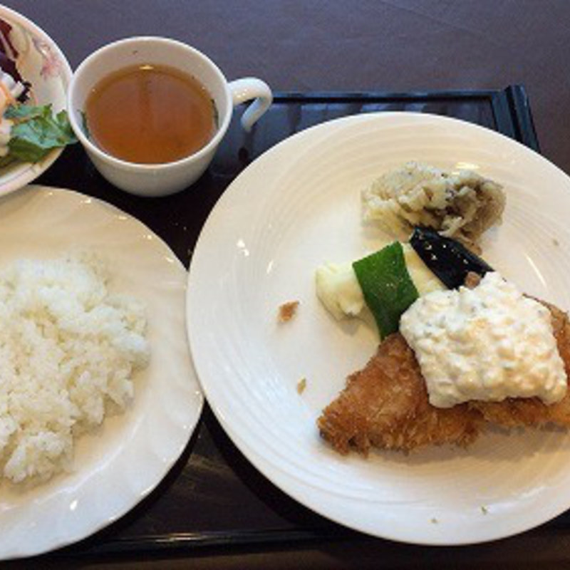 サーモンフライ(ガーデンテラス )