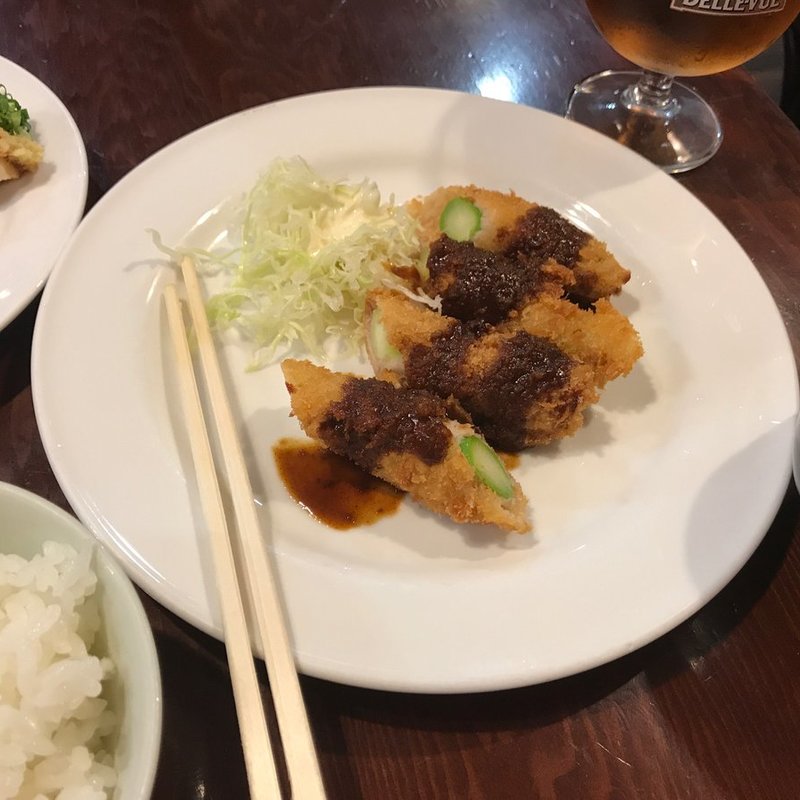 アスパラとベーコンのバターソテー(ビアライゼ ’98 (BIER REISE 98))