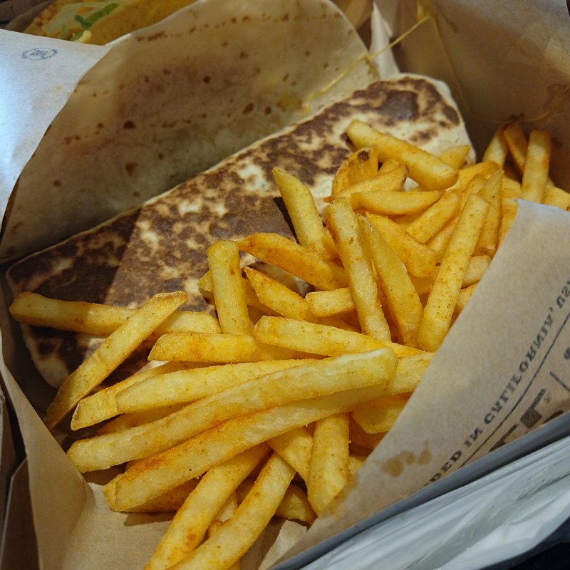 チージービーフブリトー(タコベル アクアシティお台場店)