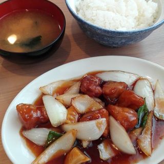 酢豚定食(丸仙食堂 )