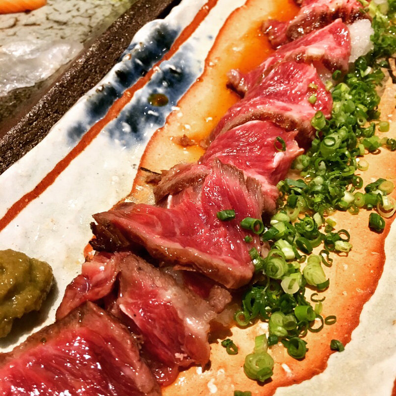 熊本県阿蘇王 和牛のタタキ(六ヶ城)