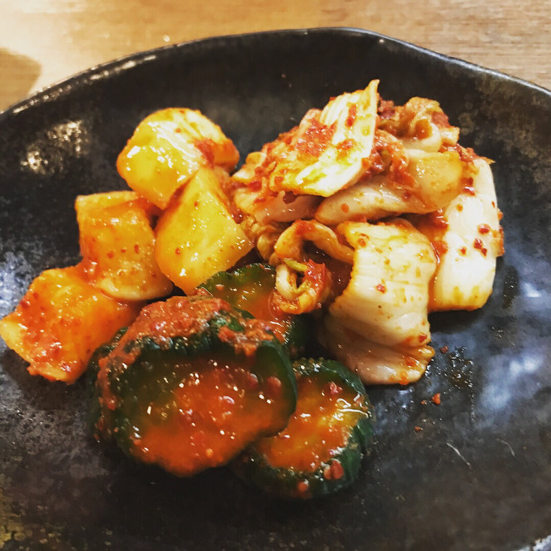 キムチ盛り合わせ(ばかとあほ 駅南店)