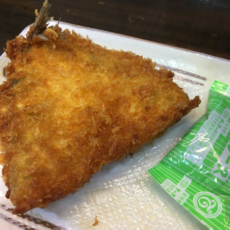 アジフライ(おにやんま 東品川店 )