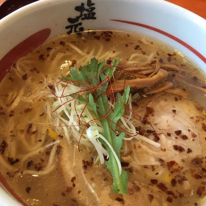 天然塩ラーメン(長浜塩元帥 )