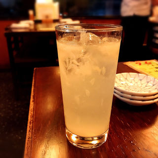 生グレープフルーツサワー(いろは寿司 本店)