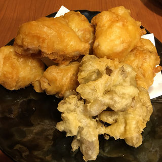黒丹波鶏の天ぷら(肉屋次郎  新橋店)