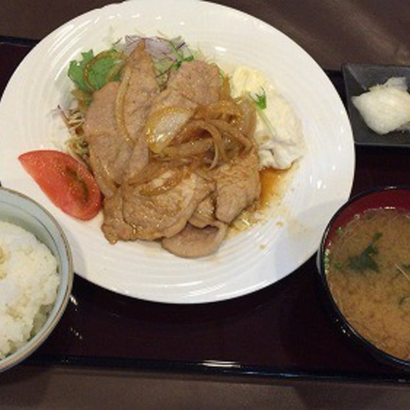 豚生姜焼き(ガーデンテラス )