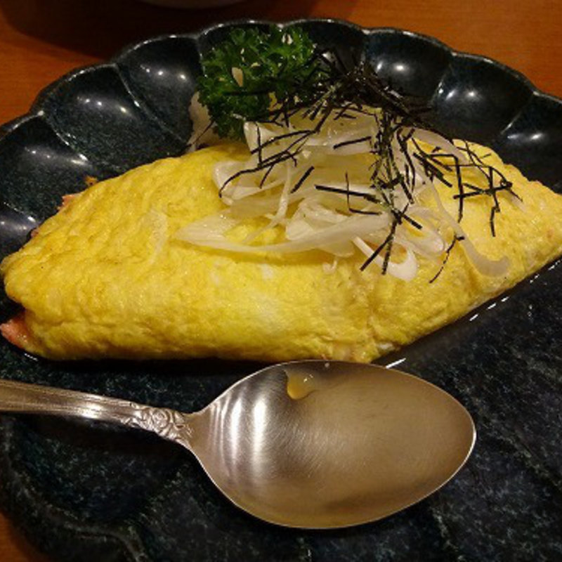 タラコのオムレツ (遊季亭)