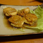 帆立貝のバター焼き(遊季亭)