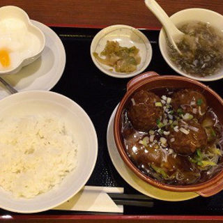 日替わり・肉団子と春雨の土鍋(阿里城 晴海トリトン店)