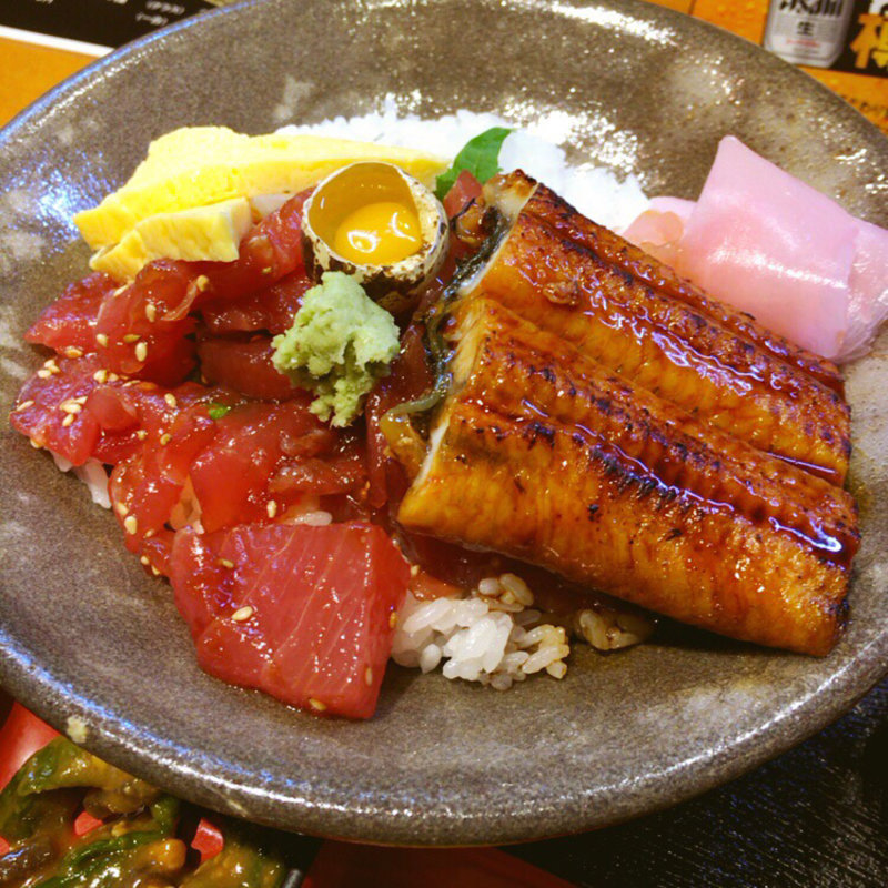 うなマグ丼(寿司 居酒屋 蔵ます)