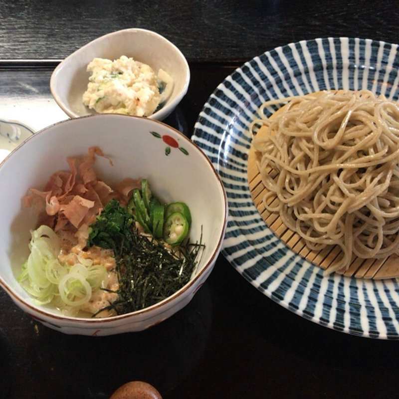 納豆そば(蕎澤)