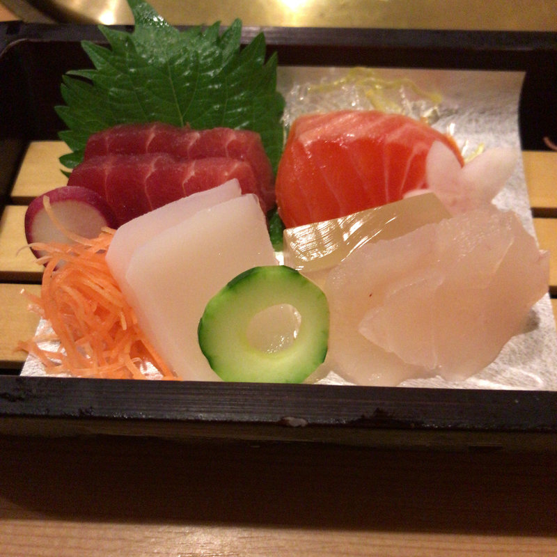 刺身(箱根小涌谷温泉 水の音)