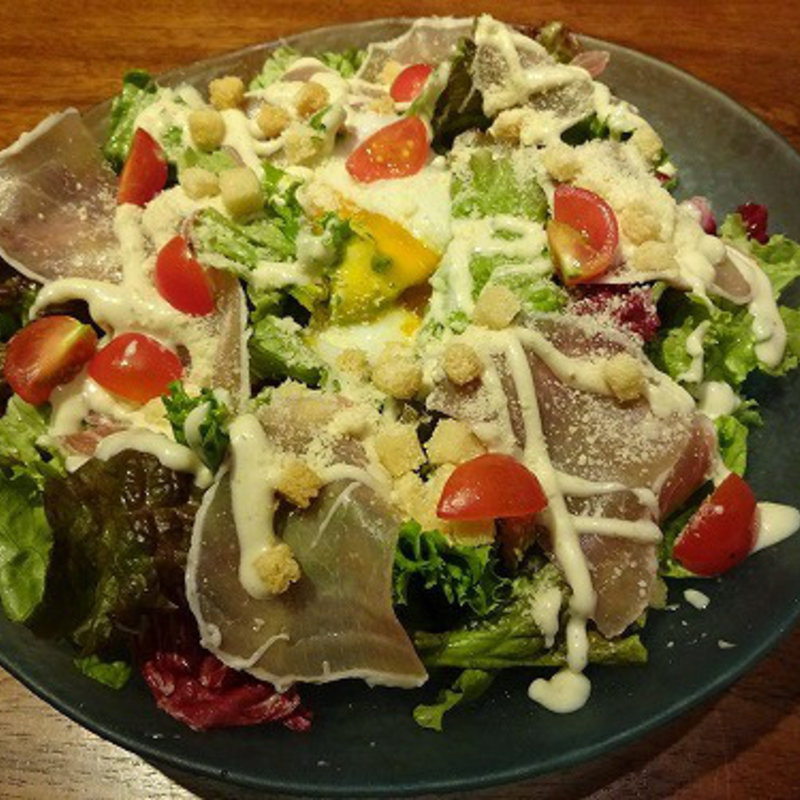 生ハムシーザーサラダ (三代目魚河岸 青木鮮魚店 南幸店)