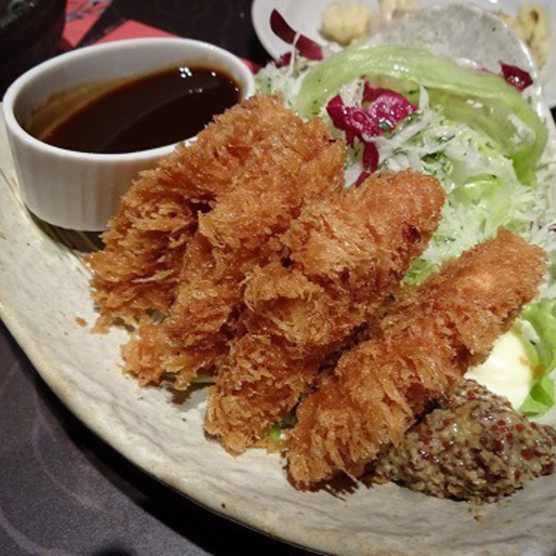 厚切りハムカツ(怪獣酒場)