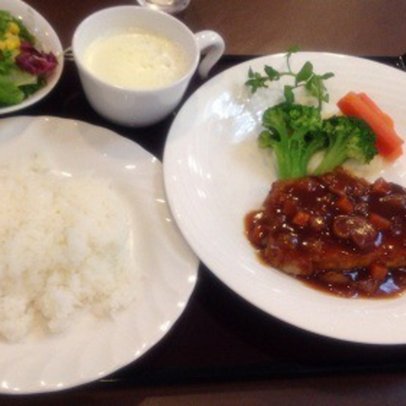 ポークソテーバーベキューソース(ガーデンテラス )