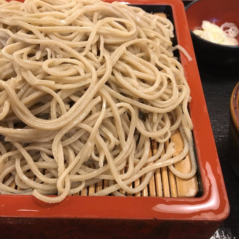 もり蕎麦 大盛り(めん秀 長盛庵)