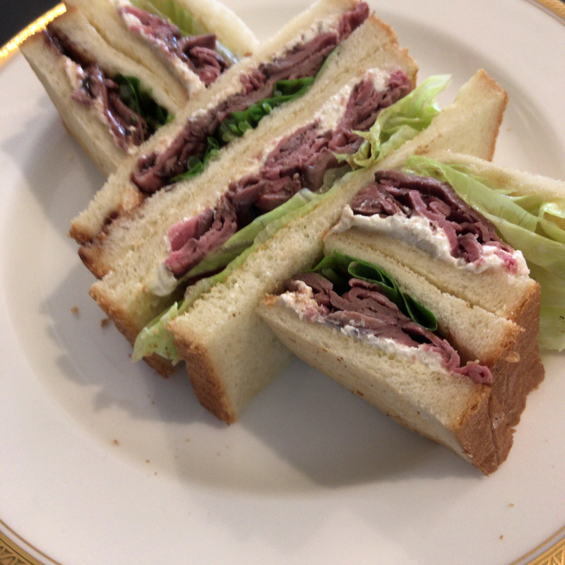 ローストビーフサンド(尾道浪漫珈琲 三成店 )