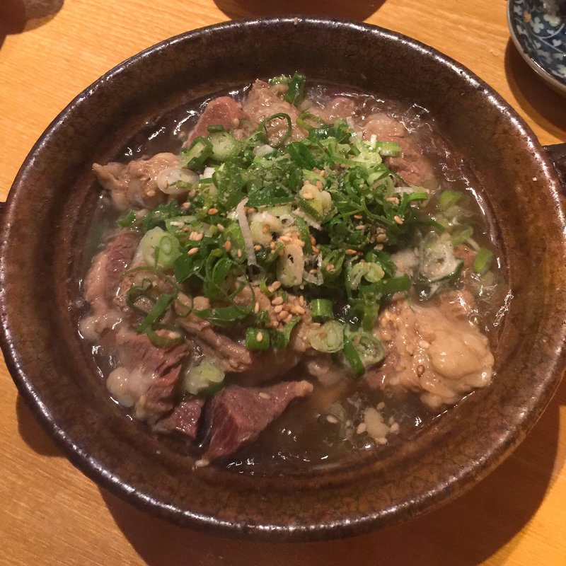 牛スジ煮込み(蕎楽亭)