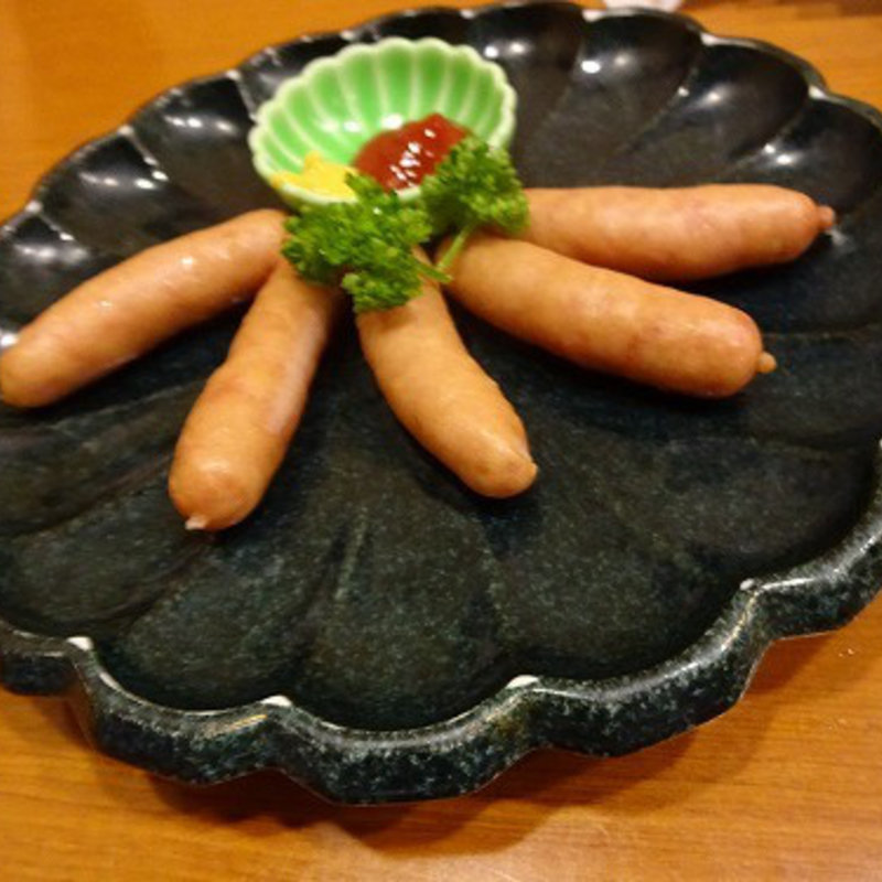 あらびきソーセージ (遊季亭)