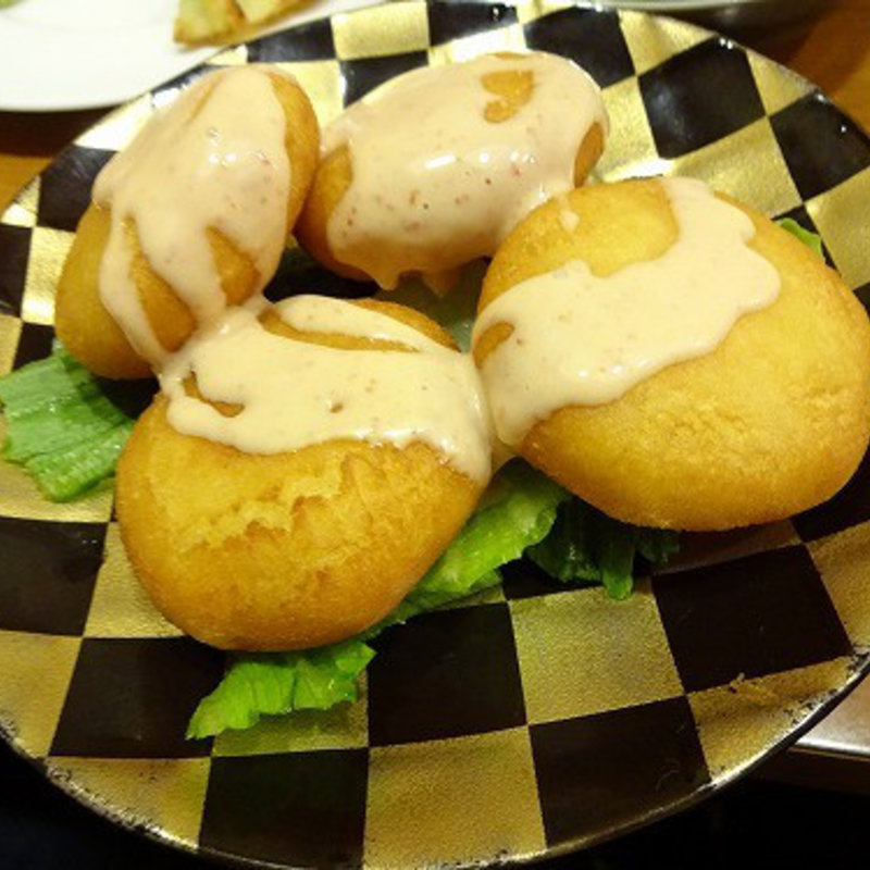 もちもち明太子ポテトチーズボール(遊季亭)