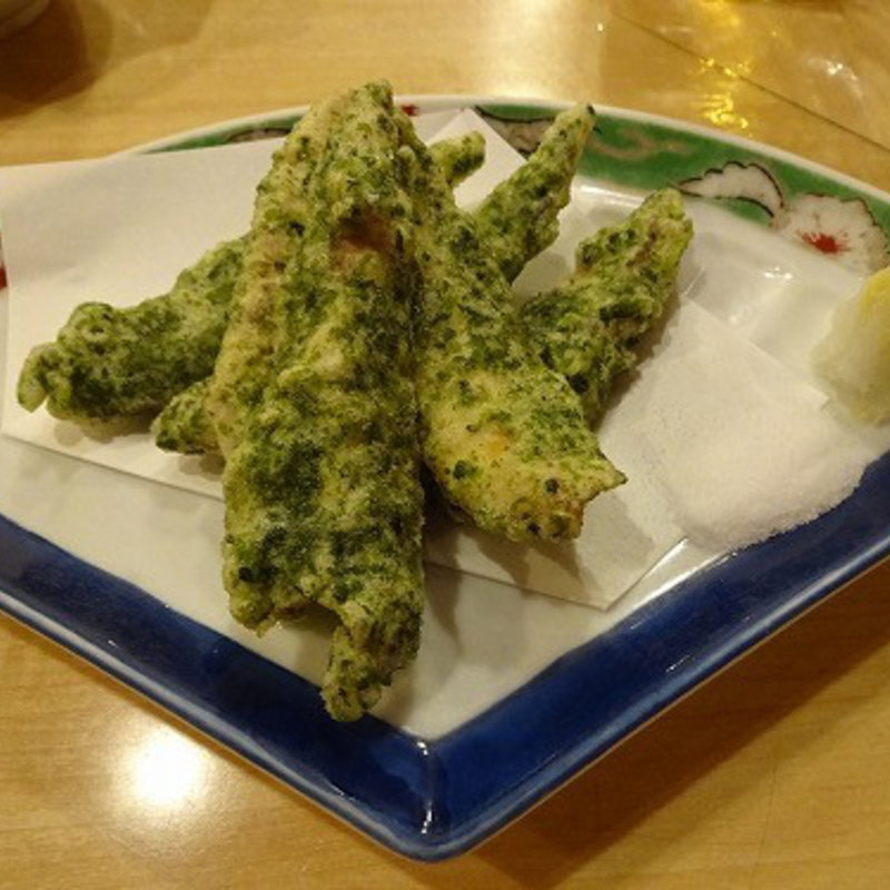 いわし磯辺揚げ(旬の味 とくり)