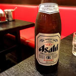 瓶ビール(博多麺房赤のれん 西麻布本店)