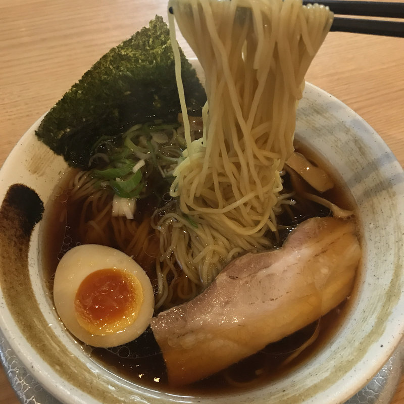 和風魚介醤油ラーメン(三豊麺 芝公園店)