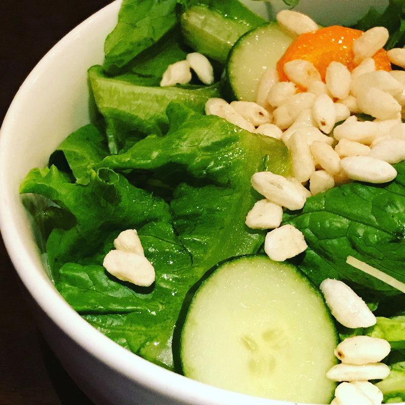 近江たまごかけごはん10種類のおばんざい御膳ランチ(花様 ka－you NU茶屋町 近江自家栽培ファーム直営店)