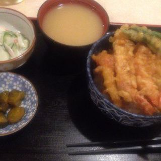 ミックス天丼(千味レストラン)