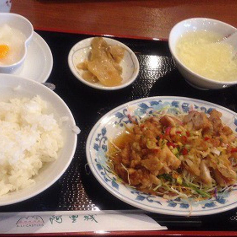 油淋鶏定食 (阿里城 晴海トリトン店)