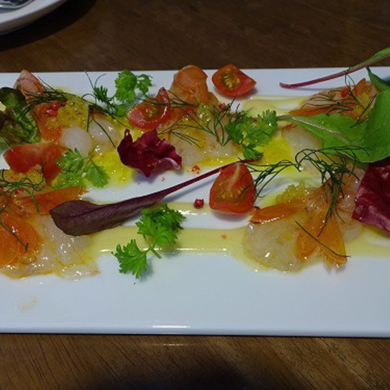 赤海老のカルパッチョ (俺のフレンチ・イタリアン OMORI （【旧店名】俺のフレンチ・イタリアン JAZZ OMORI）)