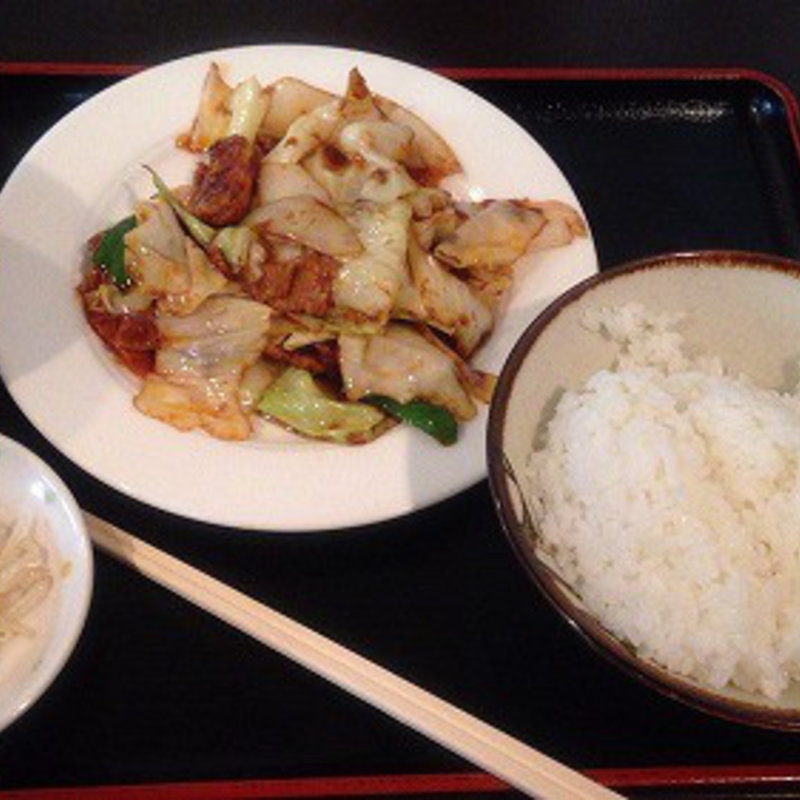 日替わり・回鍋肉定食(たんたん)