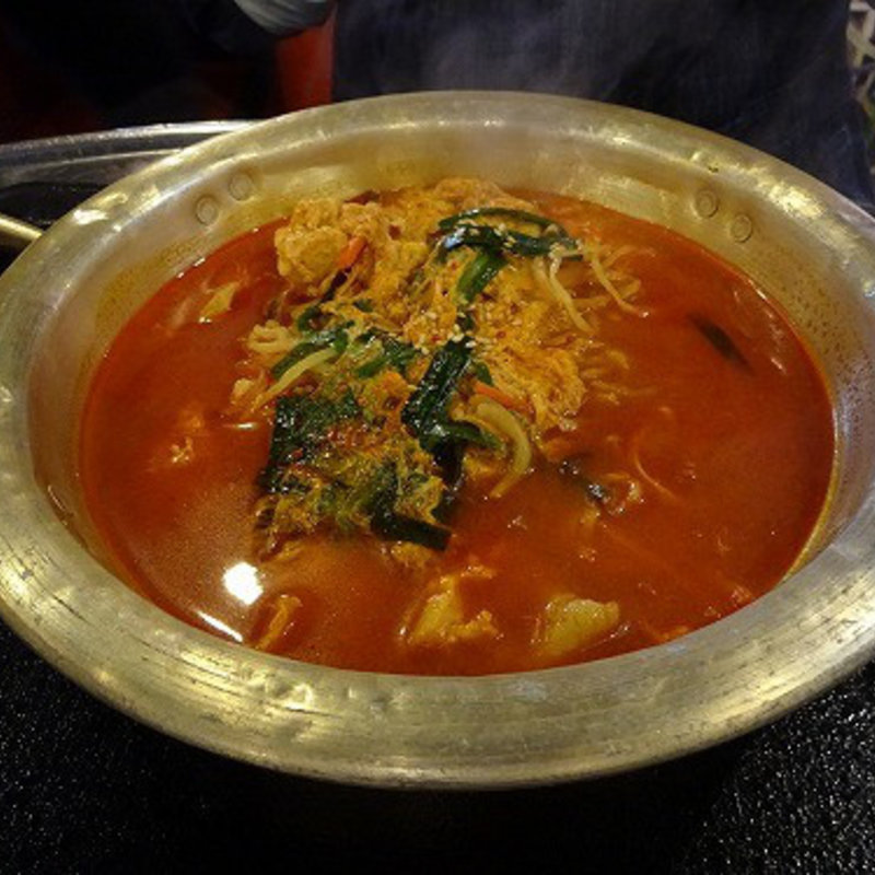 タッケジャンラーメン(韓豚屋(ハンテジヤ) 新横浜店)