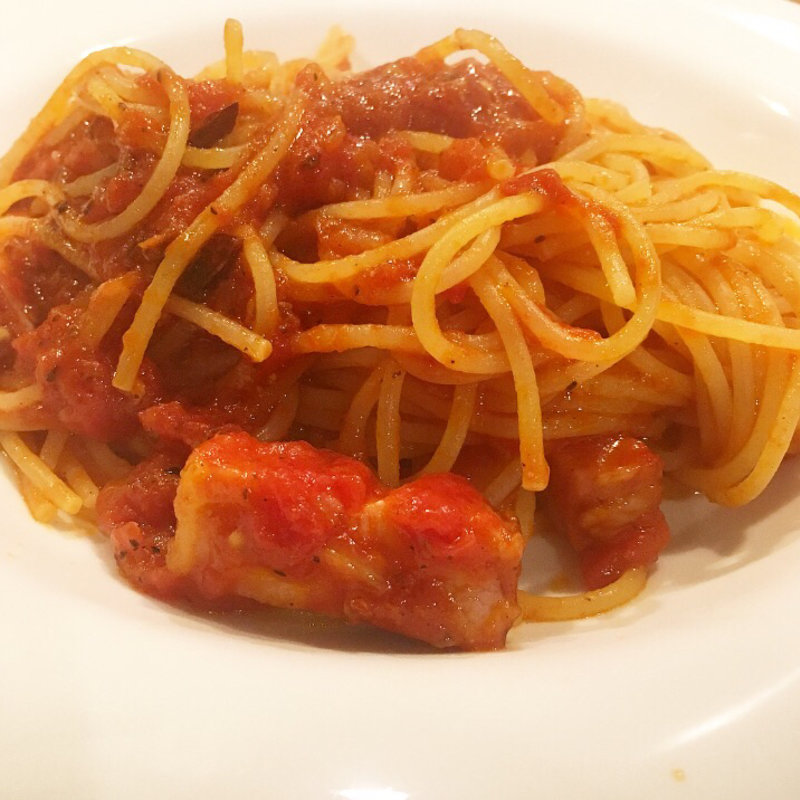 トマトパスタ(イルピアット紙屋川)