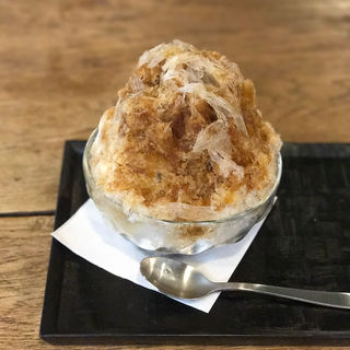 エスプレッソ&コーヒーゼリーかき氷(純喫茶 ジンガロ)