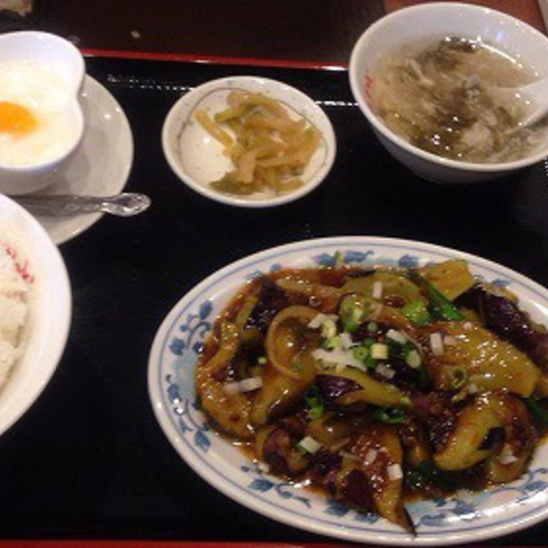日替わり定食・麻婆ナス (阿里城 晴海トリトン店)