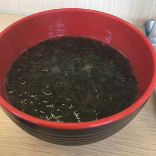 焼きバラ海苔の味噌汁(さん天 堺鳳店 )