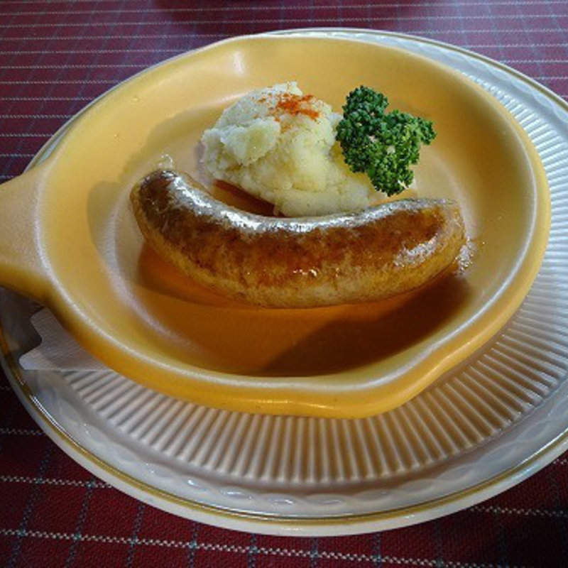 自家製ジャンボソーセージ　ピリ辛(横浜ビール 驛の食卓)