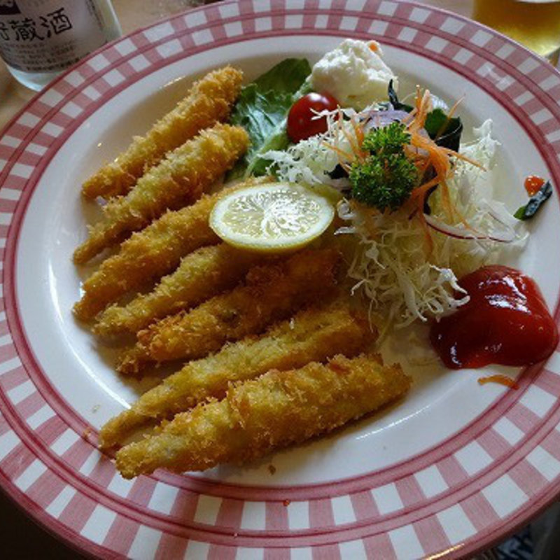 ワカサギフライ（カナダ産）(かどや食堂)