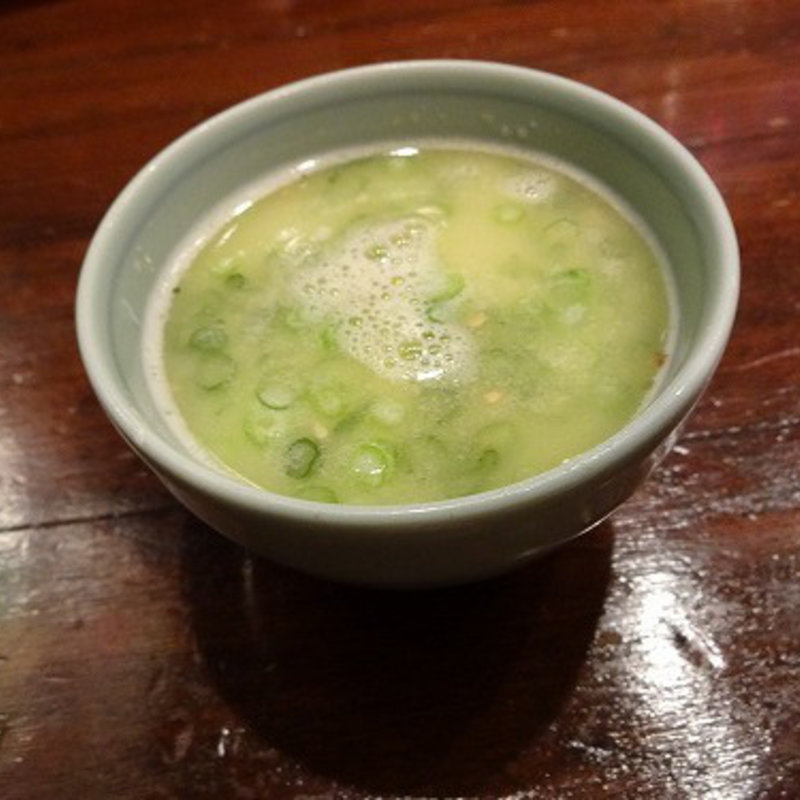 鶏がらスープ (炭火串焼 やき龍 神楽坂店 （やきたつ）)