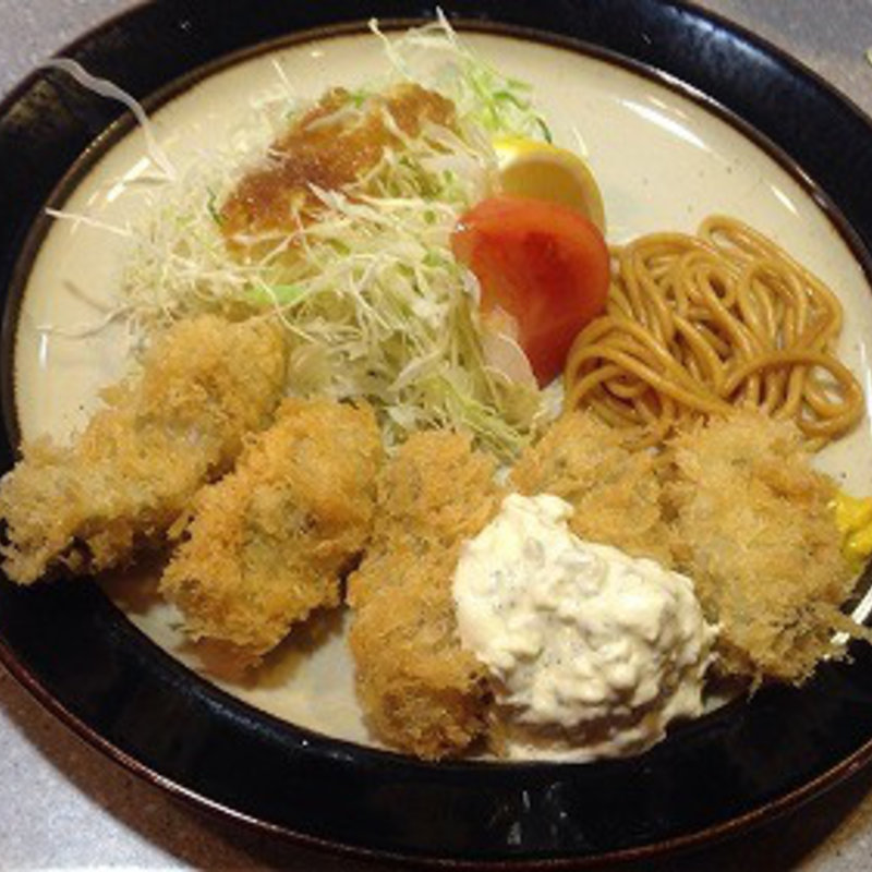 カキフライ定食(勝鬨亭 （カチドキテイ）)