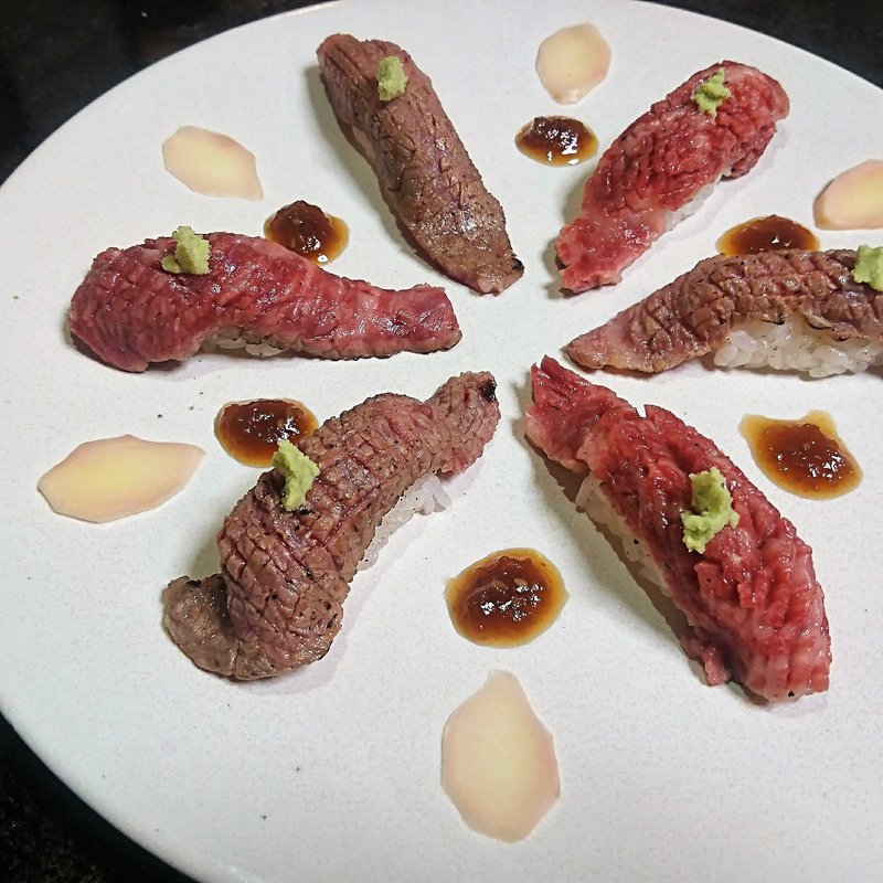 和牛炙りづくし(柏寿司 )