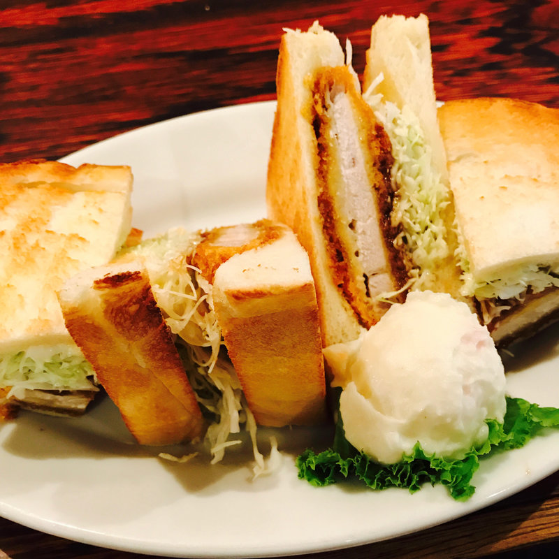 柔らか豚ロースのカツサンド(SABOU 虎ノ門店 （サボウトラノモンテン）)