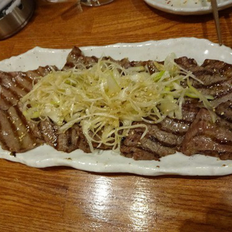 ネギ塩牛タン (北海道マルハ酒場 御徒町一号店)